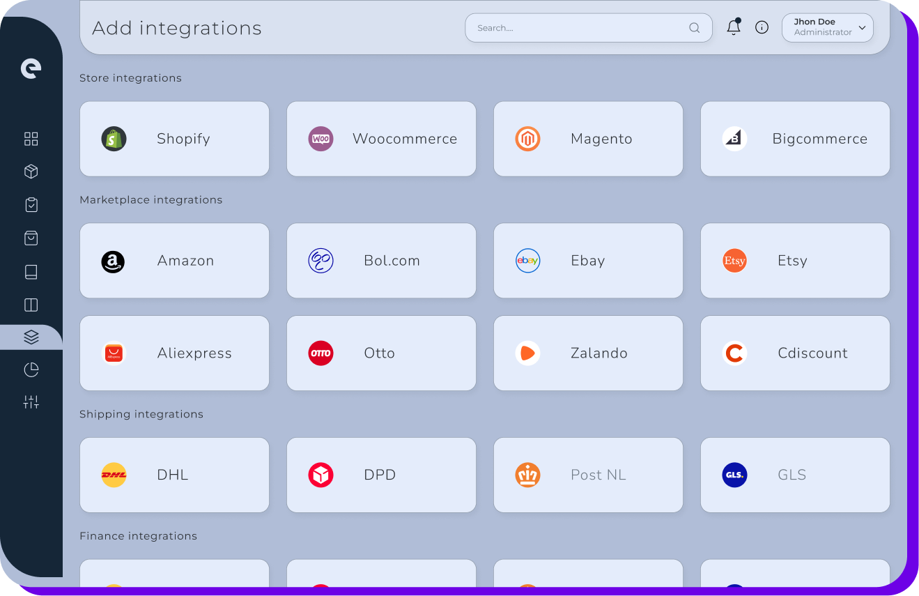 e-commerce multi channel management software