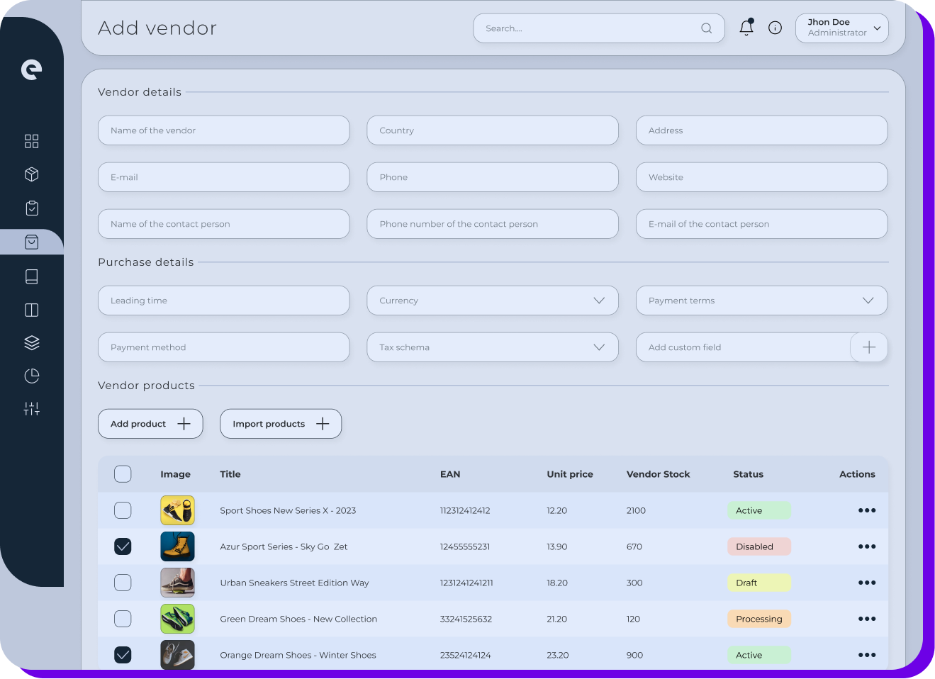 best e-commerce purchase management software for e-commerce businesses