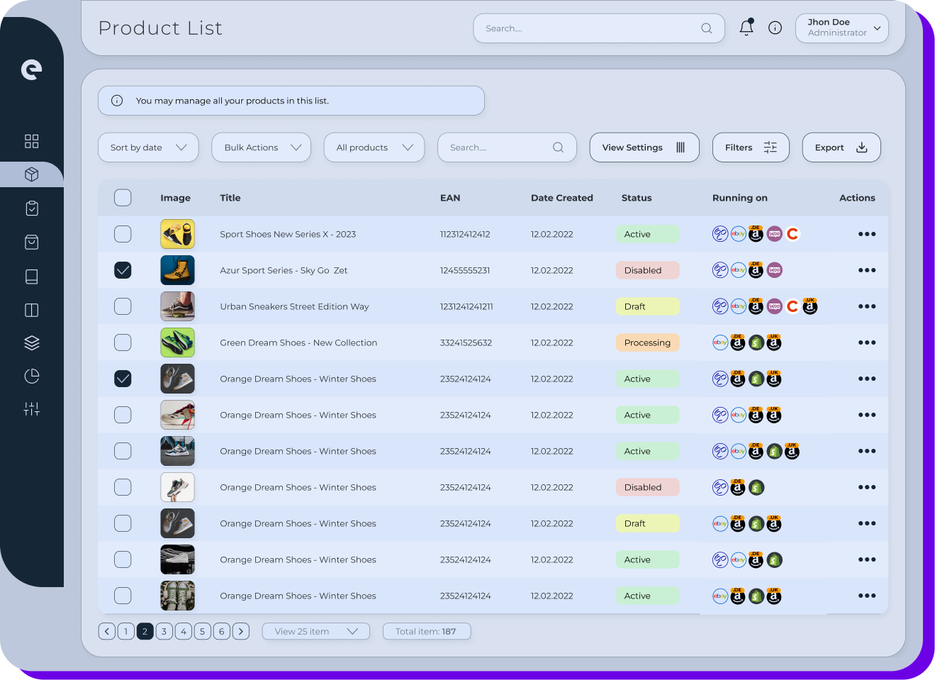Product information management solution for online retailers