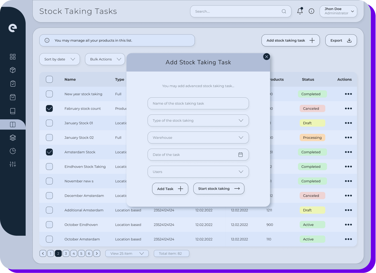 Warehouse Management Software - Ectaro
